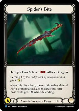 Spider's Bite (ARK002) - Blitz Deck: The Hunted - Arakni