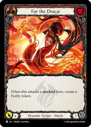 For the Dracai (FNG008) - Blitz Deck: The Hunted - Fang
