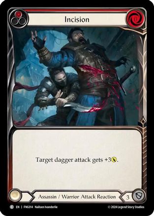 Incision (Red) (FNG014) - Blitz Deck: The Hunted - Fang