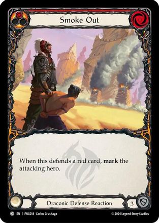 Smoke Out (Red) (FNG018) - Blitz Deck: The Hunted - Fang