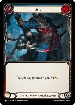 Incision (Blue) (ARK023) - Blitz Deck: The Hunted - Arakni