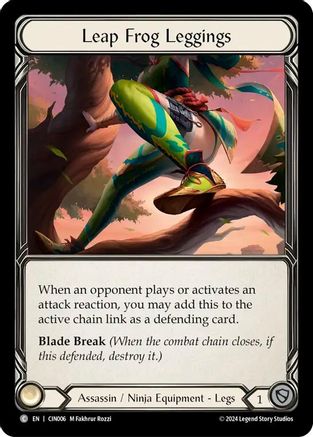 Leap Frog Leggings (CIN006) - Blitz Deck: The Hunted - Cindra
