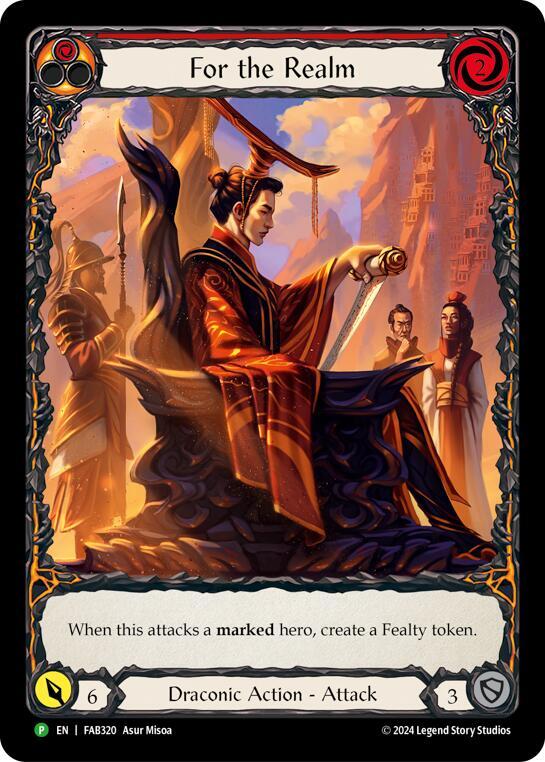 For the Realm Rainbow Foil Promo