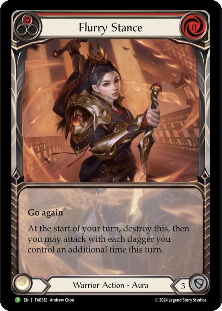 Flurry Stance Rainbow Foil Promo