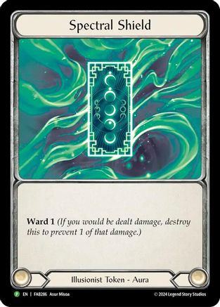 Spectral Shield - FAB286 (FAB286) - Flesh and Blood: Promo Cards Cold Foil