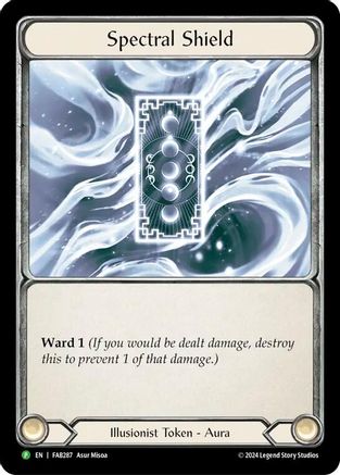Spectral Shield - FAB287 (FAB287) - Flesh and Blood: Promo Cards Cold Foil