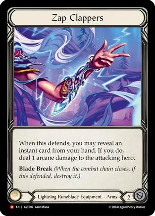 Zap Clappers (AST005) - Armory Deck: Aurora Rainbow Foil