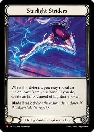 Starlight Striders (AST006) - Armory Deck: Aurora Rainbow Foil