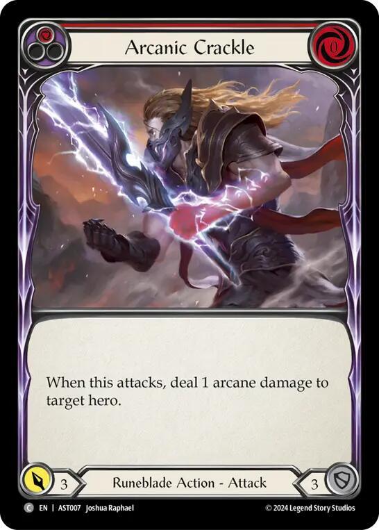 Arcanic Crackle (Red) Armory Deck