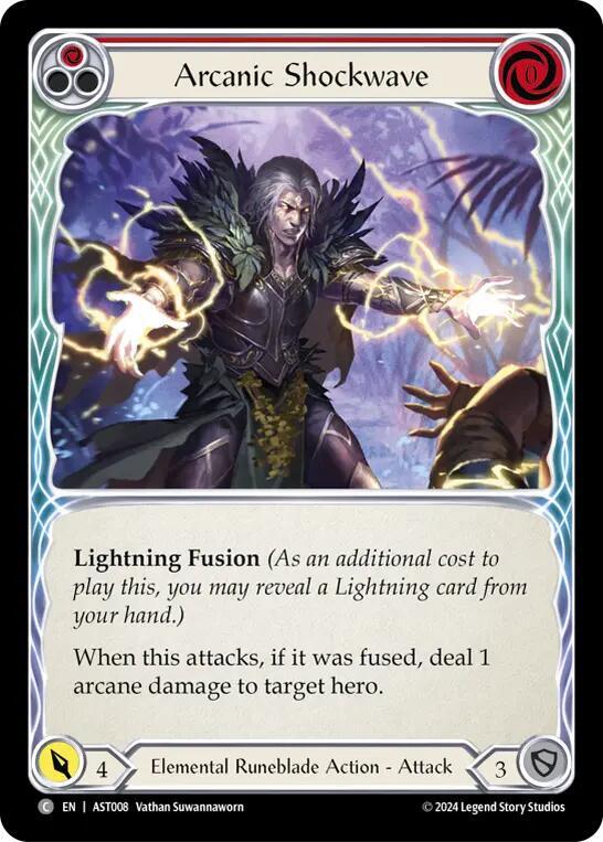 Arcanic Shockwave (Red) Armory Deck