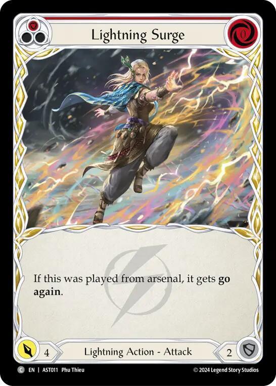 Lightning Surge (Red) Armory Deck
