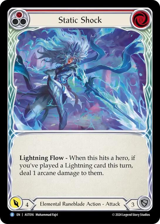 Static Shock (Red) Armory Deck