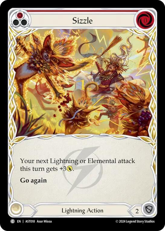 Sizzle (Red) Armory Deck