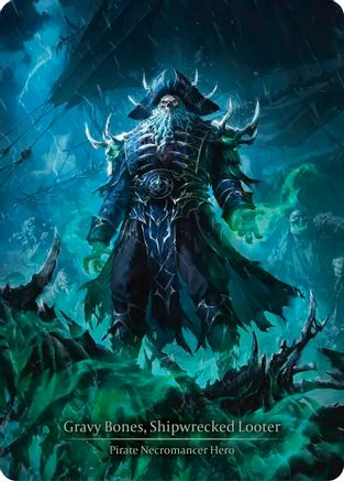 Gravy Bones, Shipwrecked Looter (Marvel) (SEA043) - High Seas Cold Foil