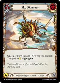 Sky Skimmer (Blue) Rainbow Foil