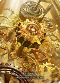 Golden Cog (Treasure) Rainbow Foil