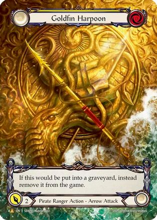 Goldfin Harpoon (Treasure) (SEA093) - High Seas Cold Foil