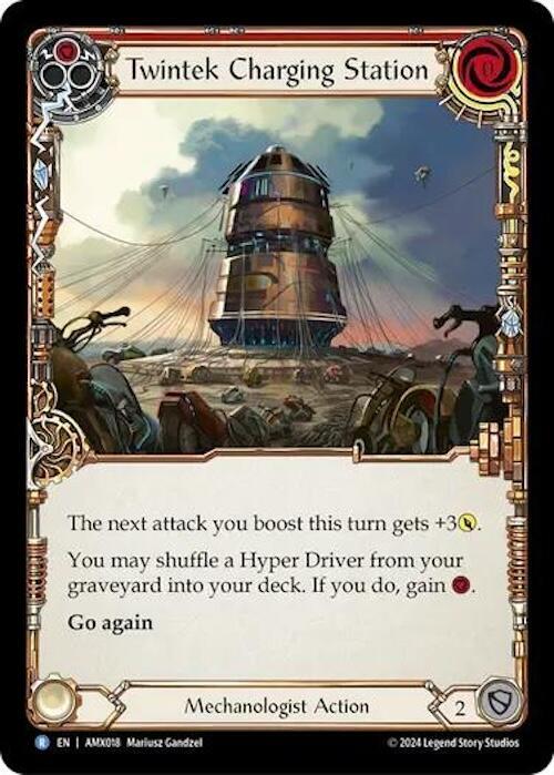 Twintek Charging Station Rainbow Foil Armory Deck