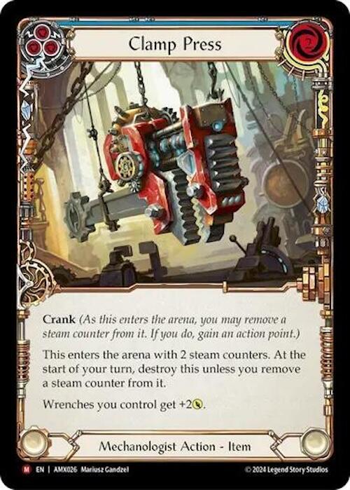 Clamp Press Rainbow Foil Armory Deck