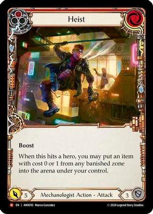 Heist (AMX010) - Armory Deck: Maxx Nitro