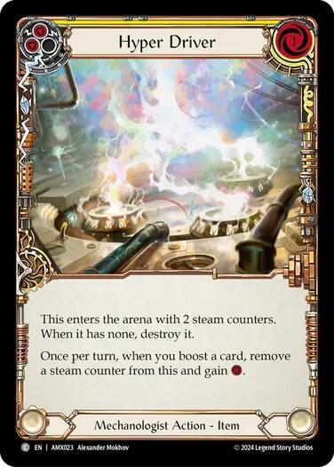 Hyper Driver (Yellow) Armory Deck