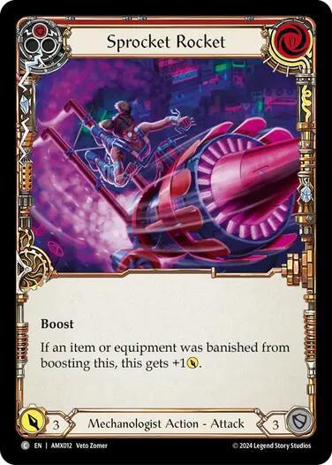 Sprocket Rocket (Red) Armory Deck