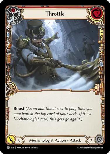 Throttle (Red) Armory Deck
