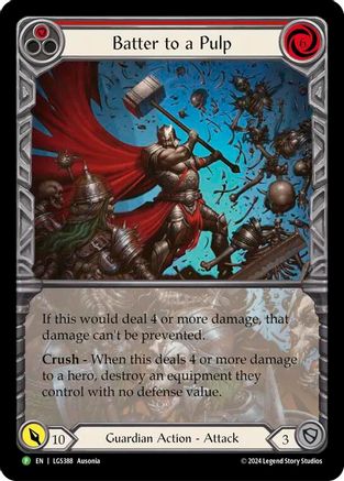 Batter to a Pulp - LGS388 (LGS388) - Flesh and Blood: Promo Cards Rainbow Foil