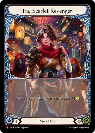 Ira, Scarlet Revenger (ASR001) - Armory Deck: Ira Rainbow Foil