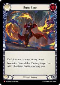 Burn Bare Rainbow Foil