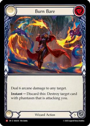 Burn Bare (SEA255) - High Seas Rainbow Foil