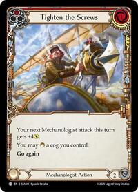Tighten the Screws Rainbow Foil