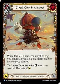 Cloud City Steamboat (Yellow) Rainbow Foil