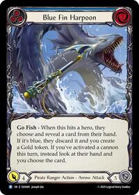 Blue Fin Harpoon Rainbow Foil