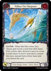 Yellow Fin Harpoon Rainbow Foil