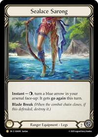 Sealace Sarong Rainbow Foil