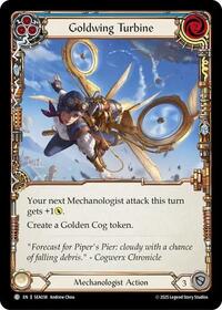 Goldwing Turbine (Blue) Rainbow Foil