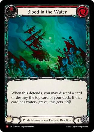 Blood in the Water (SEA047) - High Seas Rainbow Foil