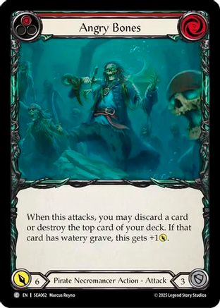 Angry Bones (Red) (SEA062) - High Seas