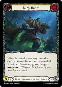 Burly Bones (Yellow) Rainbow Foil