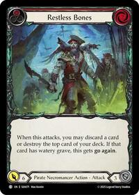 Restless Bones (Red) Rainbow Foil