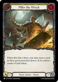 Pilfer the Wreck (Yellow) Rainbow Foil