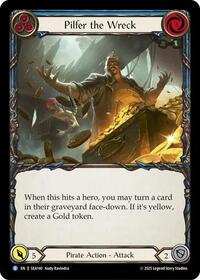 Pilfer the Wreck (Blue) Rainbow Foil