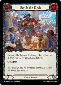Scrub the Deck Rainbow Foil