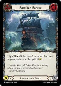 Battalion Barque (Blue) Rainbow Foil