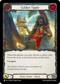 Golden Tipple (Blue) Rainbow Foil