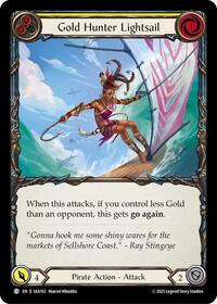 Gold Hunter Lightsail Rainbow Foil