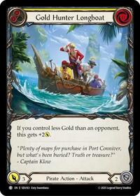 Gold Hunter Longboat Rainbow Foil