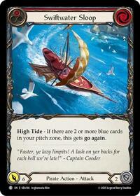 Swiftwater Sloop (Red) Rainbow Foil