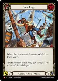 Sea Legs Rainbow Foil